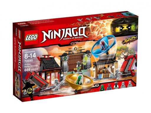 Zdjęcie oferty: Klocki LEGO Ninjago 70590 - Plac bitewny airjitzu