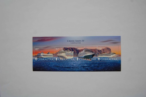 Zdjęcie oferty: Gibraltar Sw 1282-85** statki wycieczkowe /ms/