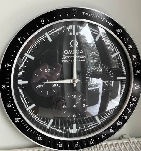 Zdjęcie oferty: OMEGA Speedmaster Tachymetre zegarek ścienny zegar