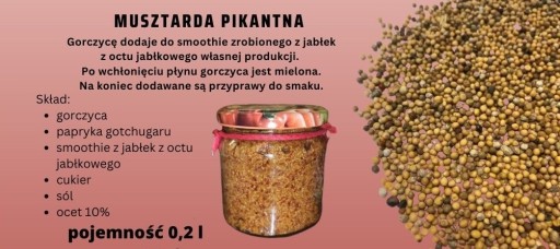 Zdjęcie oferty: Musztarda pikantna