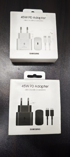Zdjęcie oferty: Orginalna ładowarka Samsung Super Szybkie Ładowanie 45 W+przewód USB C - C 