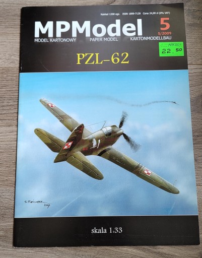 Zdjęcie oferty: MPModel samolot PZL-62