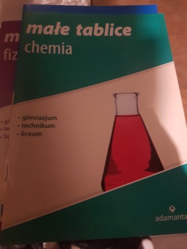 Zdjęcie oferty: Małe tablice , chemia