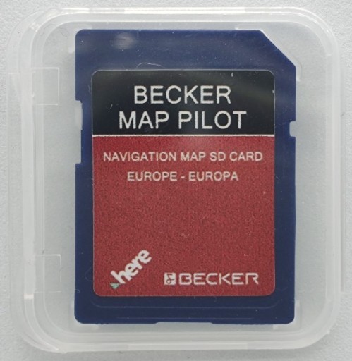 Zdjęcie oferty: Karta SD z mapą EU Mercedes BECKER Map Pilot 