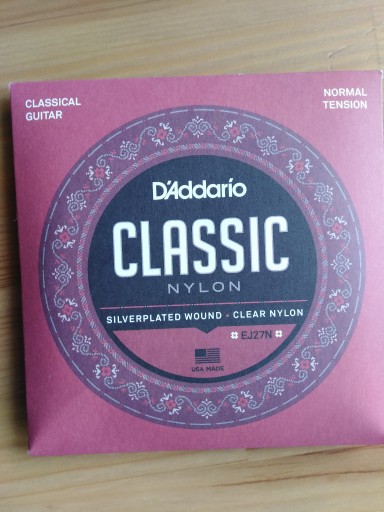 Zdjęcie oferty: Struny do gitary klasycznej USA D'Addario EJ27N