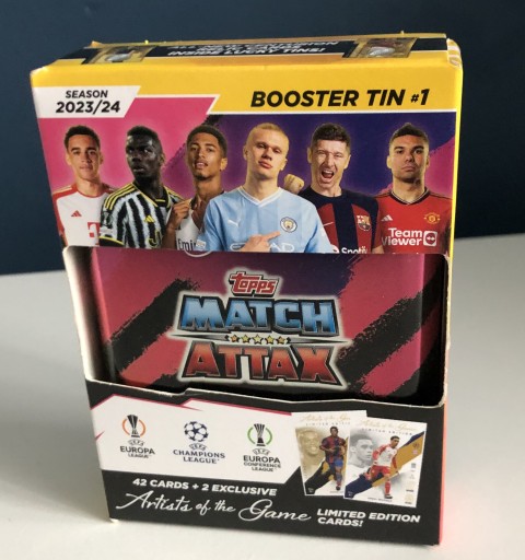 Zdjęcie oferty: Puszka Topps Match Attax 2023/2024