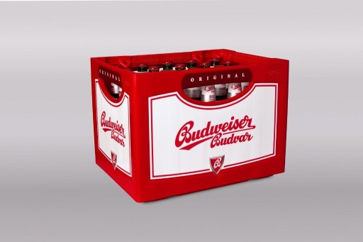 Zdjęcie oferty: Skrzynka od piwa Budweiser Budvar - nowy wzór.
