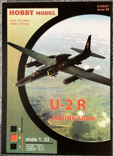 Zdjęcie oferty: U-2 Senior Span Hobby Model