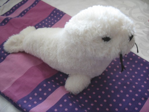 Zdjęcie oferty: ELEFUN toys biała foka pluszak maskotka