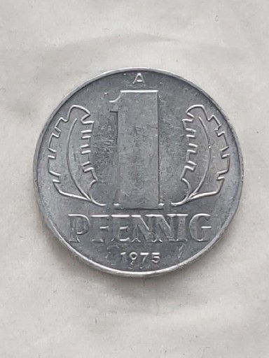 Zdjęcie oferty: 433 Niemcy NRD 1 fenig, 1975