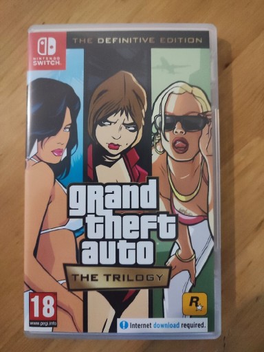 Zdjęcie oferty: Grand Theft Auto Trilogy Nintendo Switch