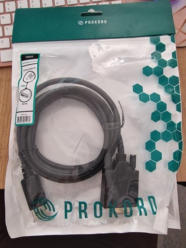 Zdjęcie oferty: Kabel DVI M 2m - Prokord 