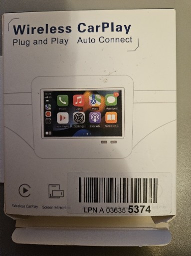 Zdjęcie oferty: Podofo bezprzewodowy adapter A-pple car play
