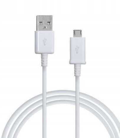 Zdjęcie oferty: Kabel przewód 1A micro USB do ładowania 1m biały