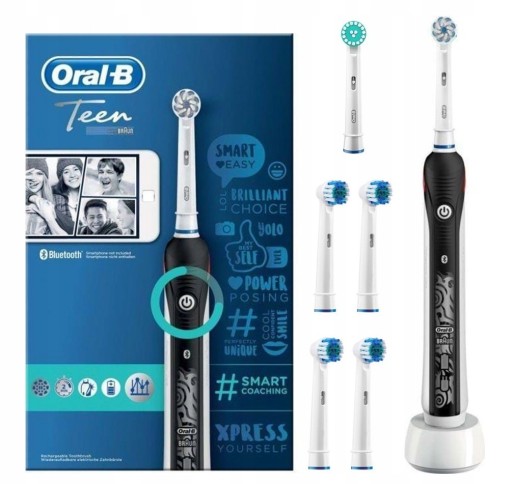 Zdjęcie oferty: Braun Oral-B Teen black czarny