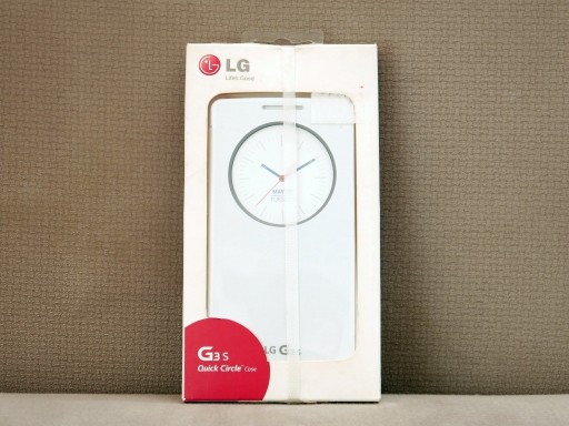 Zdjęcie oferty: Oryginalne Etui LG G3s Quick Circle z klapką białe