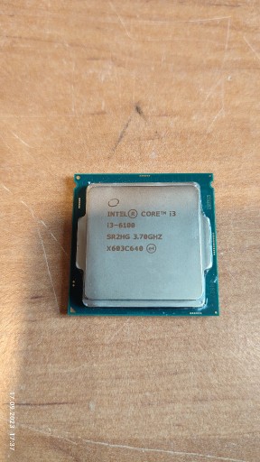 Zdjęcie oferty: Procesor Intel Core i3-6100 3,7 GHz