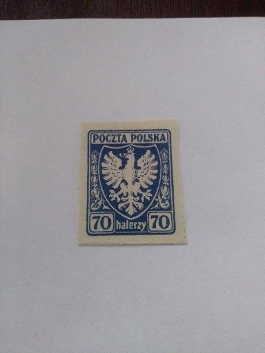 Zdjęcie oferty: Znaczek orzel na tarczy heraldycznej