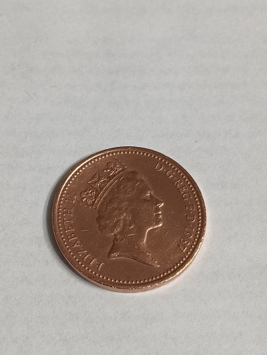 Zdjęcie oferty: Wielka Brytania one  penny 1987