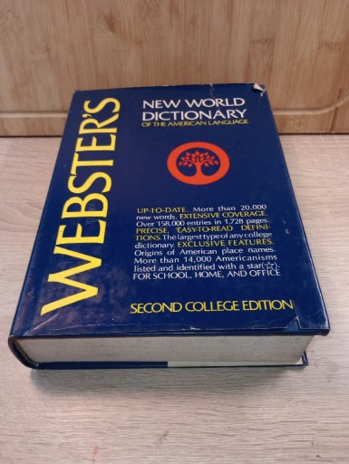 Zdjęcie oferty: Webster's New World Dictionary of the Amerikan...