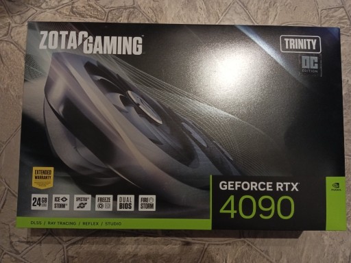 Zdjęcie oferty: Pudełko ZOTAC GAMING GeForce RTX 4090 Trinity