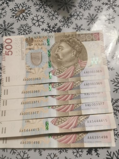 Zdjęcie oferty: banknot 500 zł