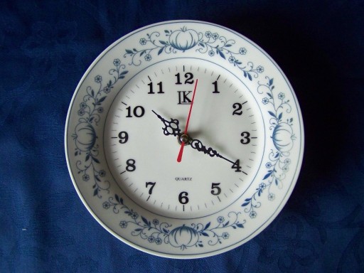 Zdjęcie oferty: ZEGAR ŚCIENNY KUCHENNY - WZÓR CEBULOWY