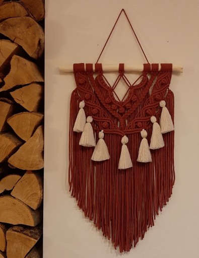 Zdjęcie oferty: Makrama dekoracja na ścianę boho handmade