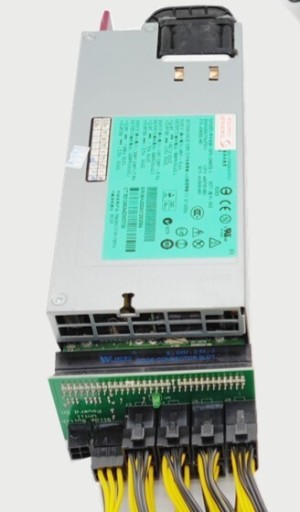 Zdjęcie oferty: Zasilacz HP serwerowy 1200W z wyjsciem 10x 6pin