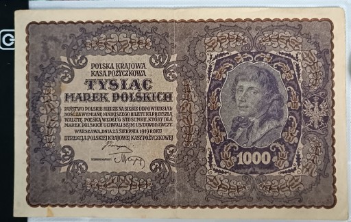 Zdjęcie oferty: 1000 Marek Polskich 1919