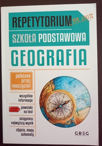 Zdjęcie oferty: Repetytorium - szkoła podstawowa. Geografia