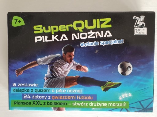 Zdjęcie oferty: Gra SUPER QUIZ - piłka nożna