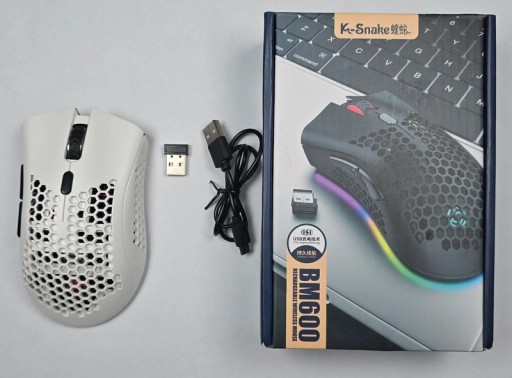 Zdjęcie oferty: Mysz gamingowa K-Snake BM600 RGB | Nowa