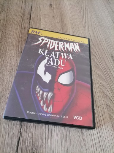Zdjęcie oferty: Spider-Man Klątwa Jadu. VCD