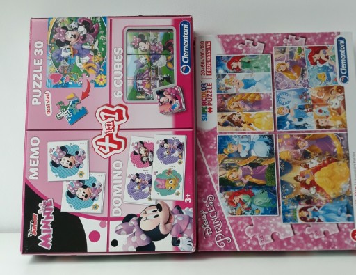 Zdjęcie oferty: Puzzle Clementoni Disney Księżniczki+Disney Minnie