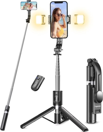 Zdjęcie oferty: Selfie-stick Tupwoon Q02MP czarny STATYW DO SELFIE