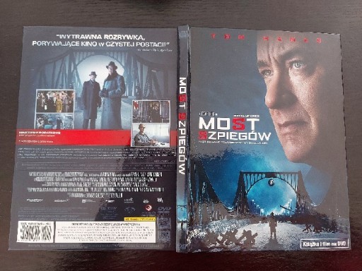 Zdjęcie oferty: MOST SZPIEGÓW z Tomem Hanks wyd. booklet 1x DVD