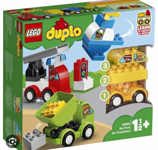 Zdjęcie oferty: Lego duplo 10886 moje pierwsze pojazdy