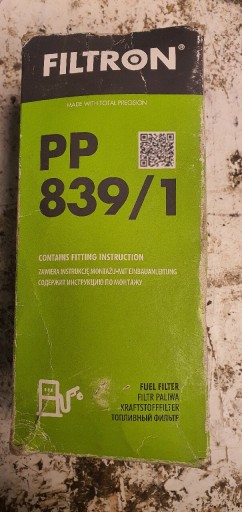 Zdjęcie oferty: Filtron PP 839/1 Filtr paliwa