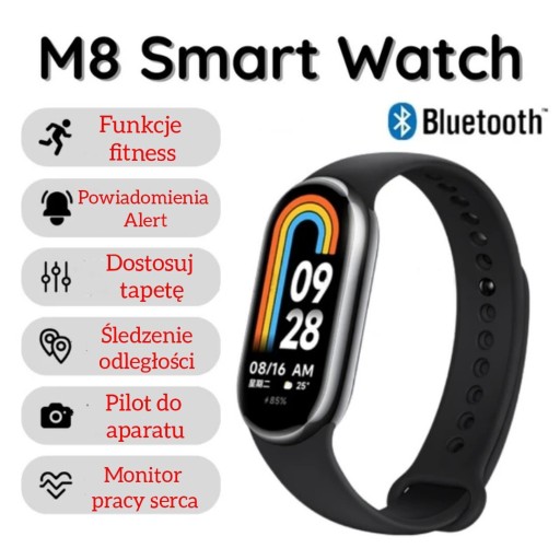 Zdjęcie oferty: Smartband M8, Dwa Kolory, Monitor Organizmu 