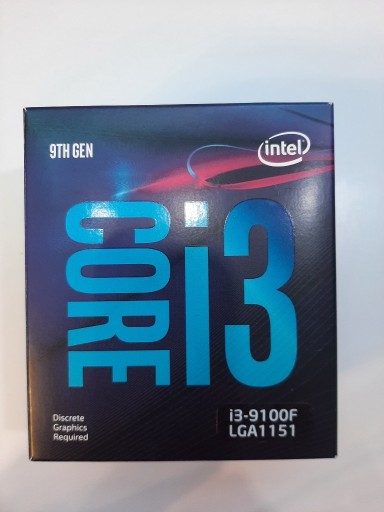 Zdjęcie oferty: Procesor Intel Core i3-9100F