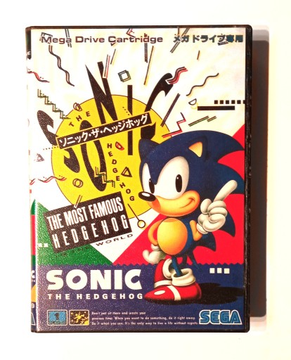 Zdjęcie oferty: SONIC THE HEDGEHOG / MEGA DRIVE
