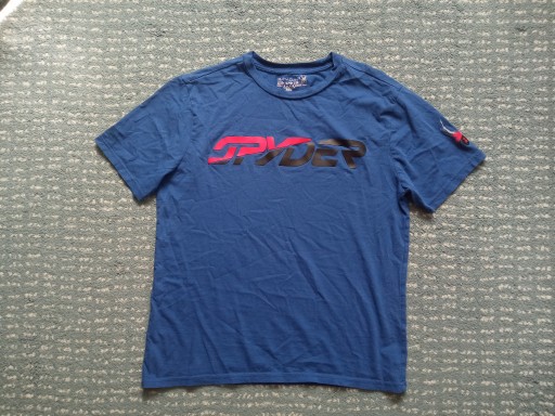 Zdjęcie oferty: Spyder męska koszulka z dużym logo cotton M/M/M