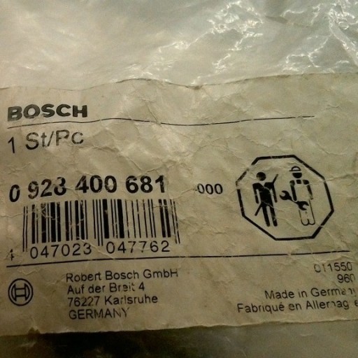 Zdjęcie oferty: ZAWÓR / CZUJNIK BOSCH 0928400681