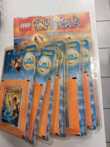 Zdjęcie oferty: Naklejki Lego Chima Panini + Album