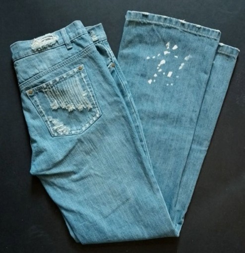 Zdjęcie oferty: Denim Co. Bootcut Ripped Jeans 14(42) pas 82 cm 