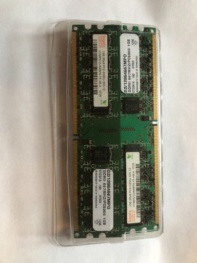 Zdjęcie oferty: PAMIĘĆ RAM 1GB DDR2 HYNIX HYMP512U64BP8-Y5  AB-A 