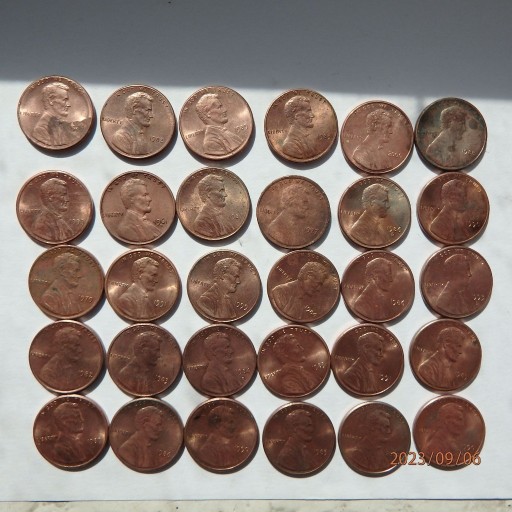 Zdjęcie oferty: Quarter dollar,dime,five cent,one cent -108 monet