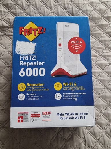 Zdjęcie oferty: FRITZ REPEATER 6000 WiFi 6