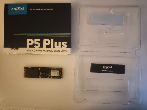 Zdjęcie oferty: Dysk SSD M.2 NVMe PCIe Gen4 Crucial P5 Plus 1TB